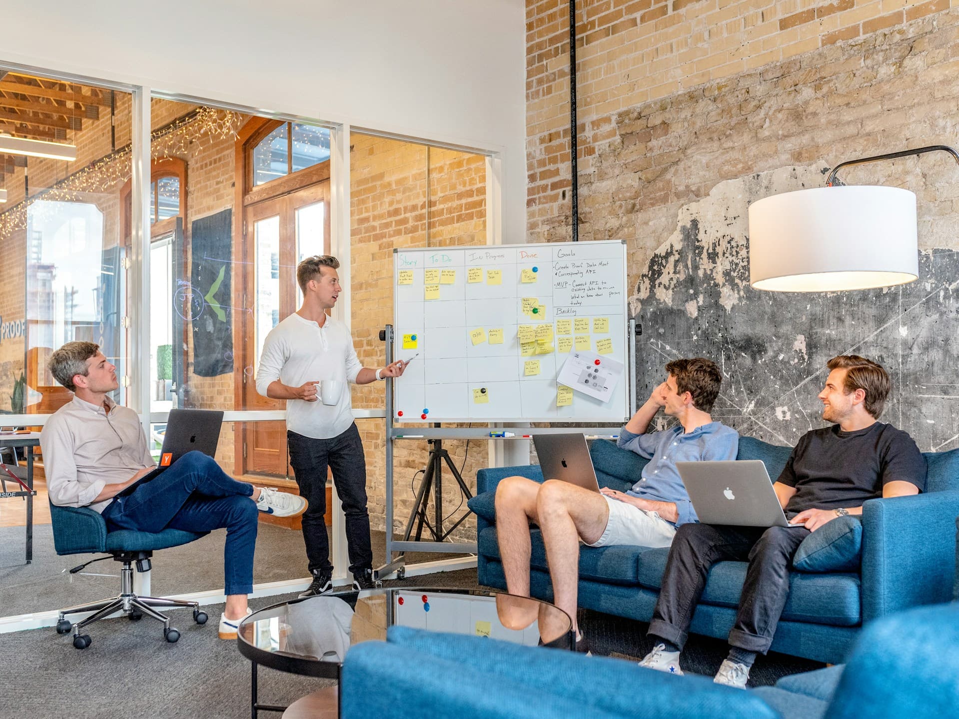 Professionnels en réunion